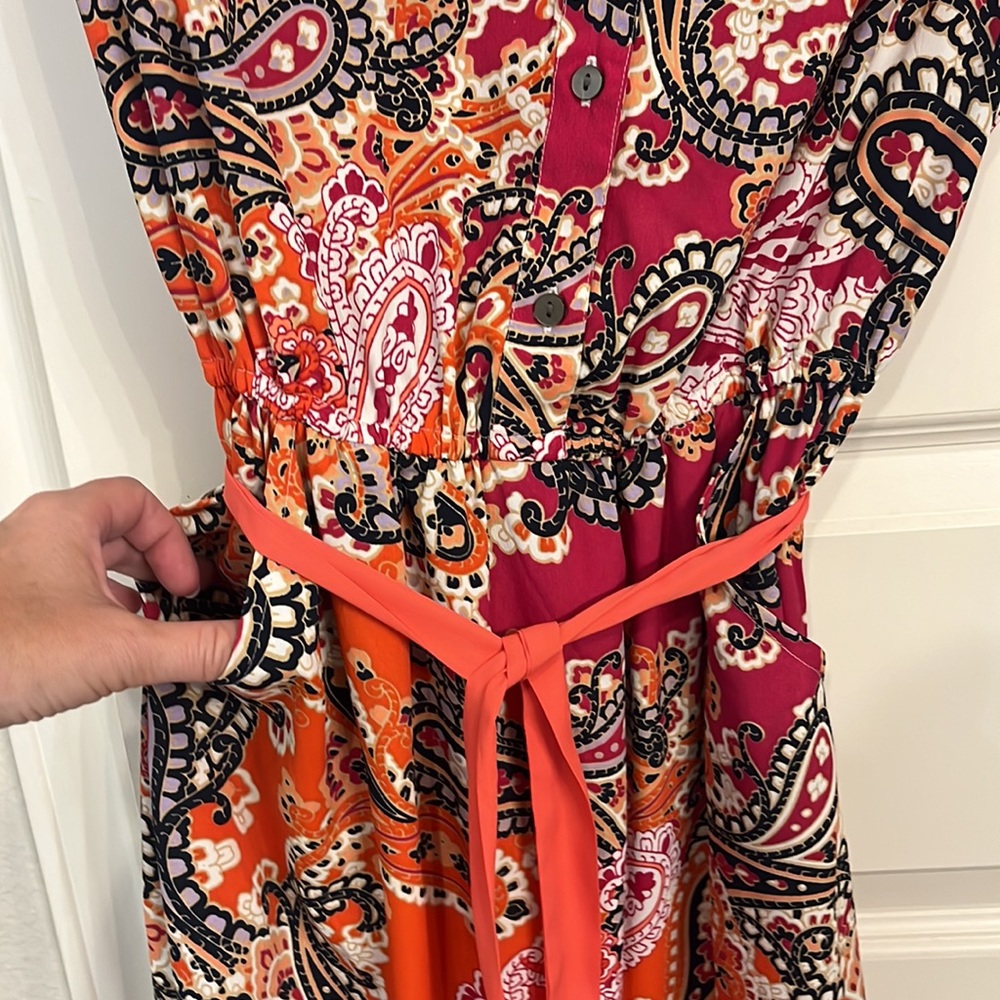Fun pattern dress - Picture 3 of 4
